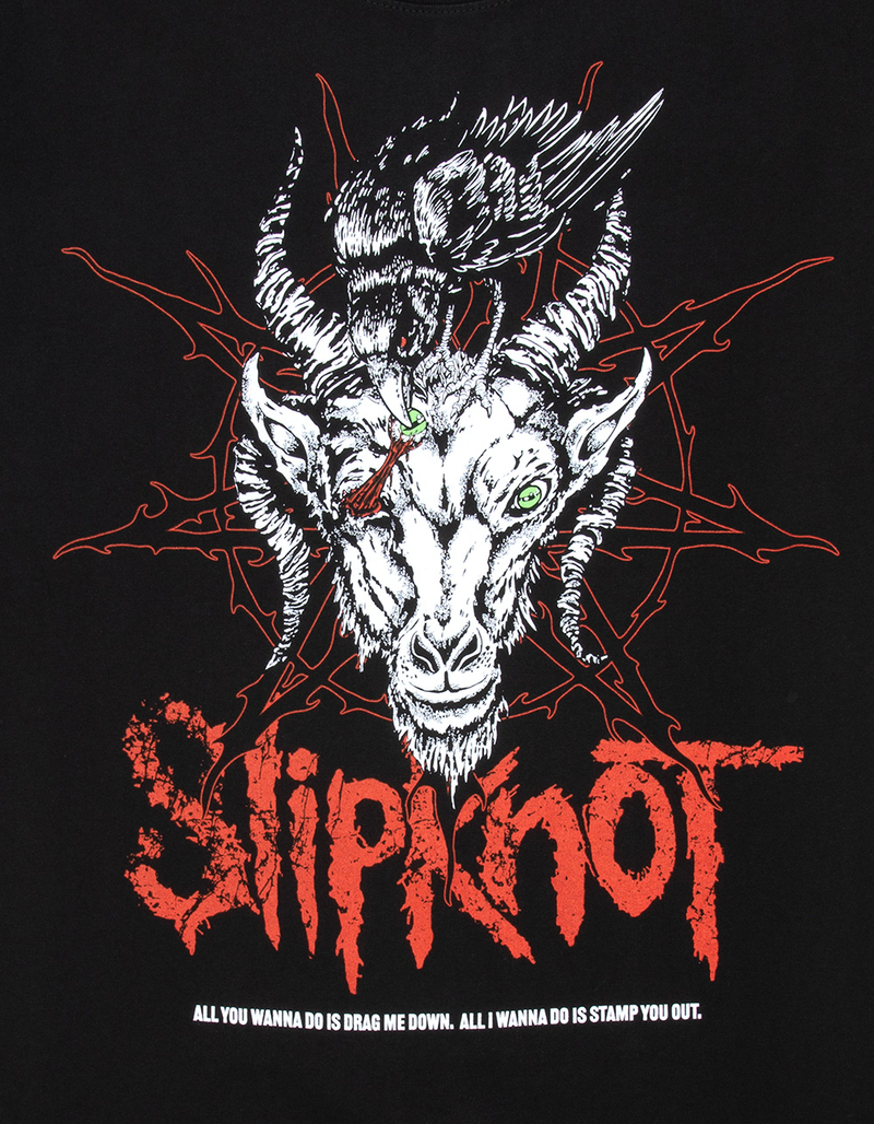WELCOME SKATEBOARDS x Slipknot Spit Mens Tee image number 2