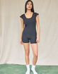 WEST OF MELROSE Open Back Womens Onesie image number 5