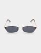 Rectangle with Metal Frames Sunglasses image number 2