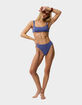 RIP CURL Dreams Broderie Hi Cheeky Bikini Bottoms image number 3