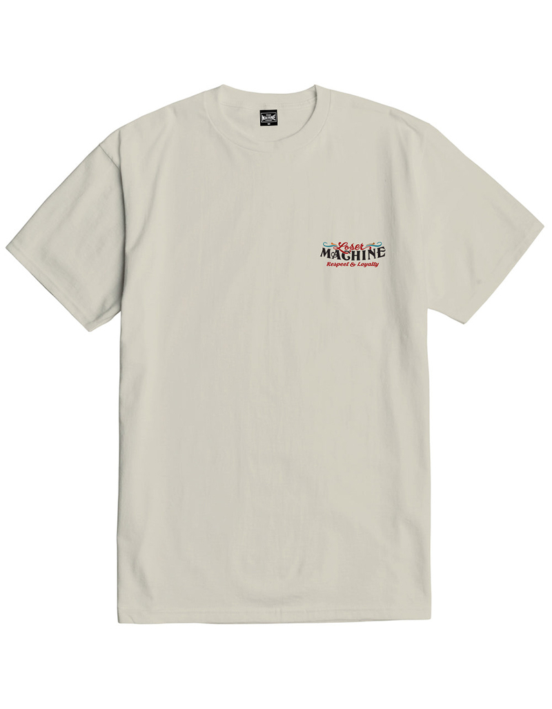 LOSER MACHINE Respect & Loyalty Mens Tee image number 1