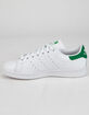 ADIDAS Stan Smith White & Green Shoes image number 4