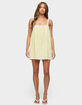 EDIKTED Hipla Contrast Lacey Cotton Dress image number 4