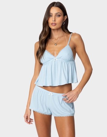 EDIKTED Buffy Babydoll Tank Top Primary Image