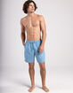 BLUE CROWN Mushroom Color Changing Mens 7" Swim Shorts image number 4