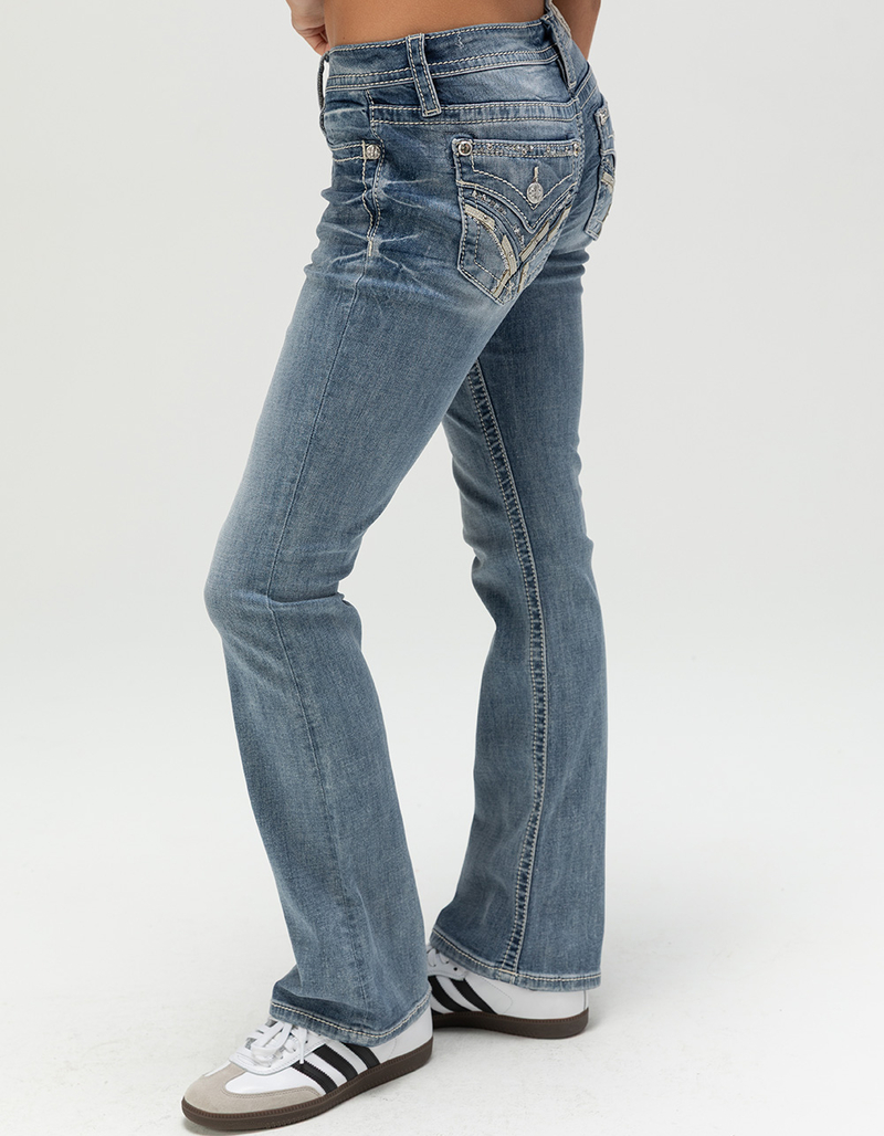 MISS ME Crissy Mae Womens Bootcut Jeans image number 3