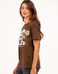 FULL TILT Bloom Where Planted Womens Oversized Tee image number 2
