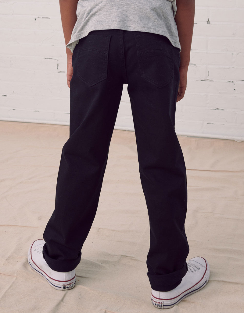 RSQ Boys Slim Stretch Black Jeans image number 3