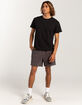 RSQ Mens Cord Cargo Pull On Shorts image number 4