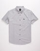 RVCA That'll Do Stretch Charcoal Mens Shirt image number 1