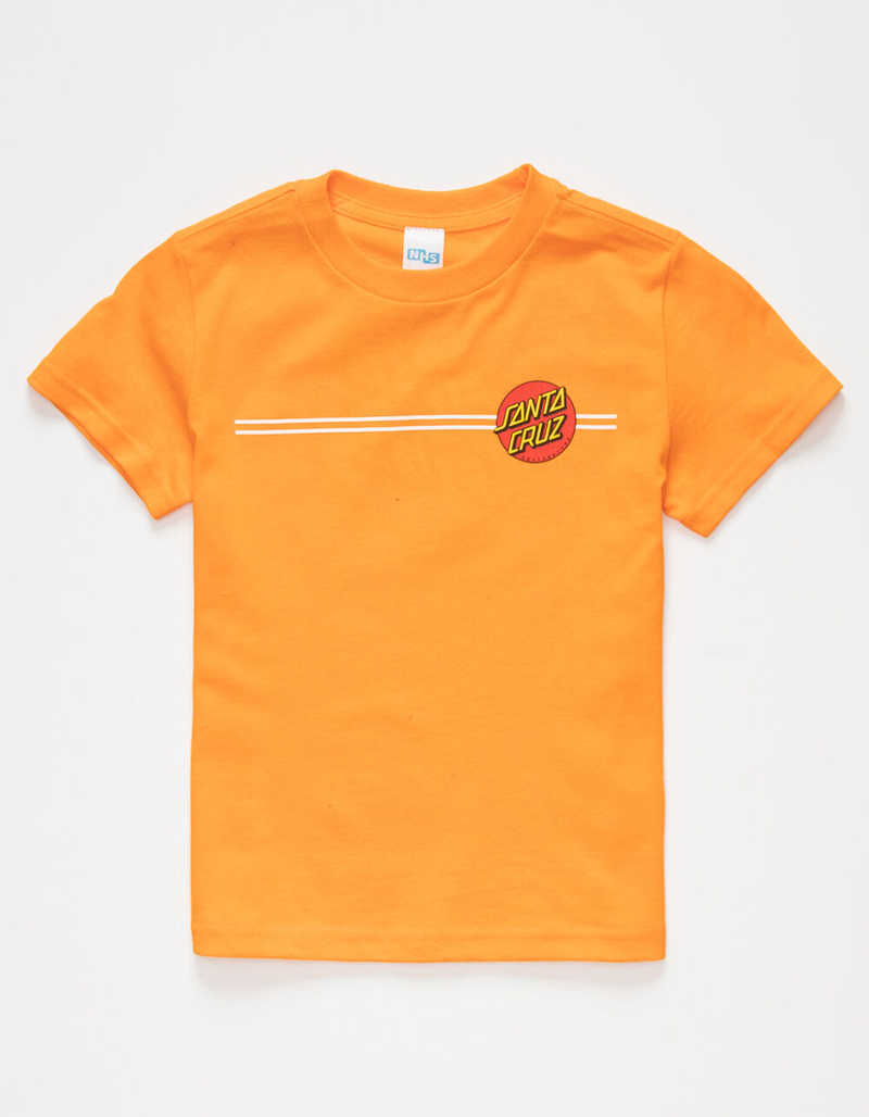 SANTA CRUZ Classic Dot Little Boys Tangerine T-Shirt (4-7) image number 1