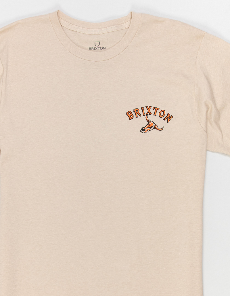 BRIXTON Longhorn Mens Tee image number 2