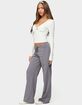 EDIKTED Quinn Straight Leg Sweatpants image number 4