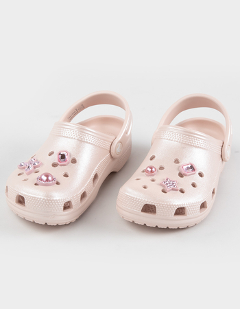 CROCS Classic Shimmer Gemstone Girls Clogs Primary Image