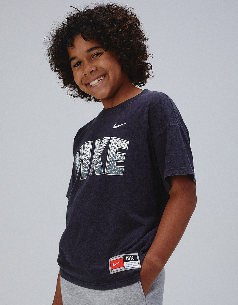 NIKE Sportswear Boys Tee - BLACK