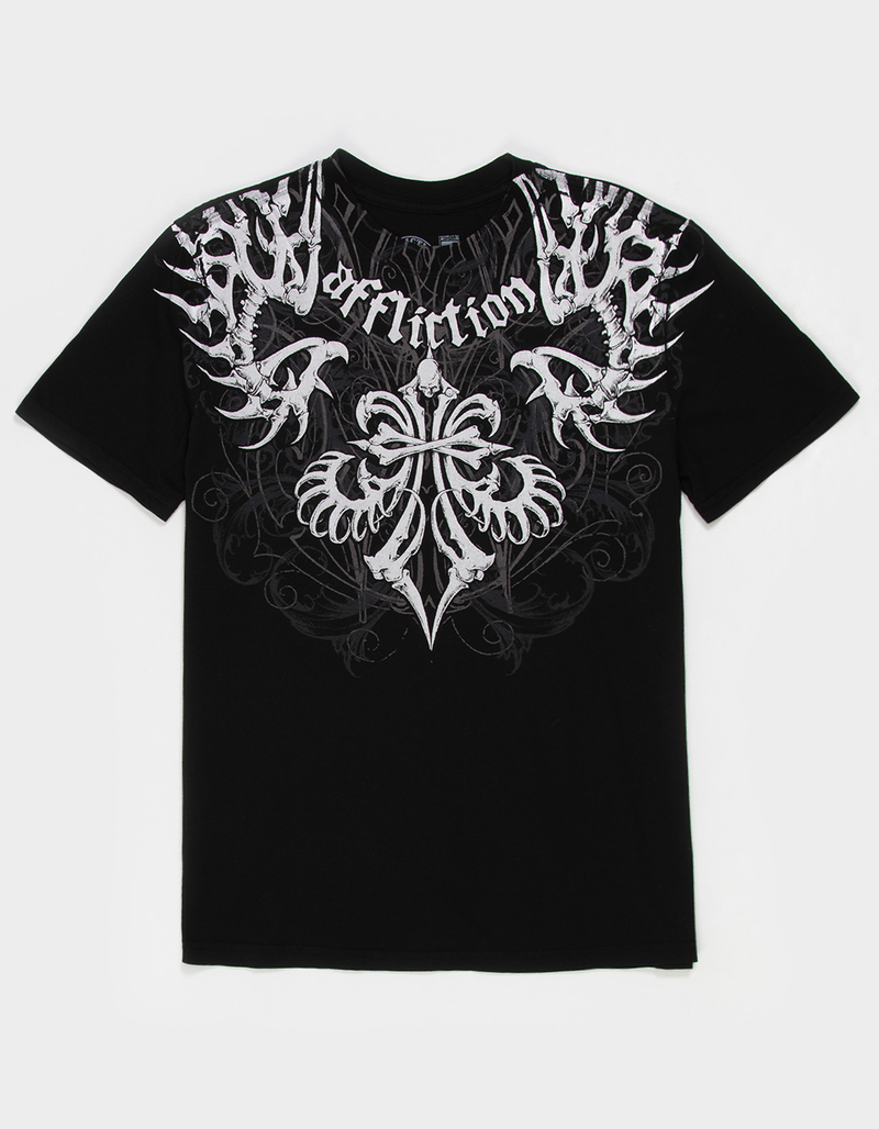 AFFLICTION Skeleton Boys Tee image number 1