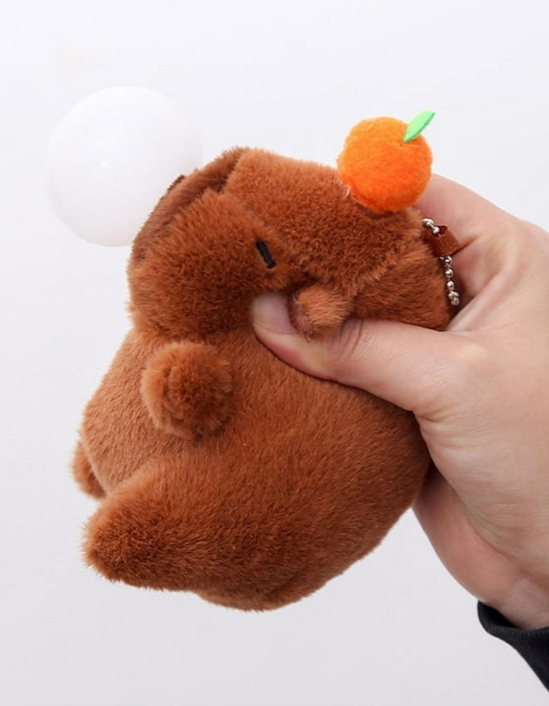 FULL TILT Capybara Bubble Plush Bag Charm image number 4