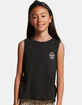 VOLCOM Love Girls Black Tank image number 4