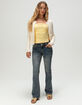 TILLYS Butter Soft Side Slit Womens Tube Top image number 5