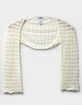 RSQ Girls Open Weave Shrug image number 1