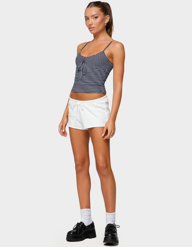 EDIKTED Tova Striped Scoop Tank Top image number 3