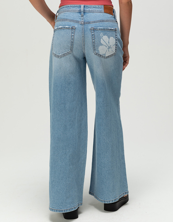 ROXY Reformed Womens Low Rise Baggy Jeans Alternative Image