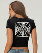 WEST COAST CHOPPERS Stroke Logo Womens Baby Tee image number 5
