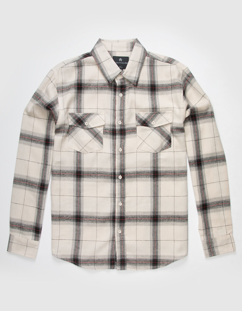 SHOUTHOUSE Taquitz Mens Flannel Shirt image number 1