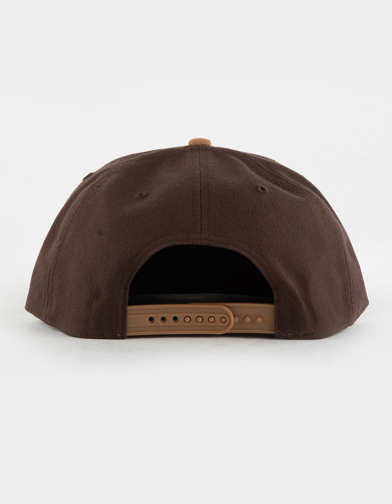 47 BRAND Houston Rockets No Shot Two Tone '47 Captain Snapback Hat image number 1