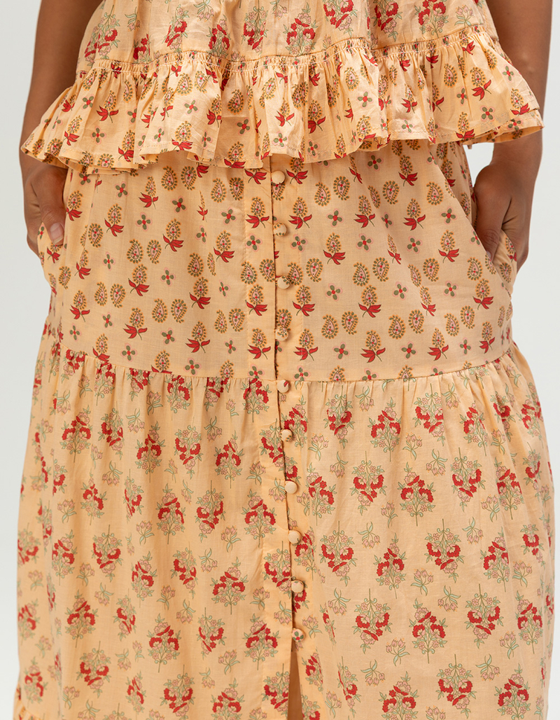 PATRONS OF PEACE Rio Womens Maxi Skirt image number 4