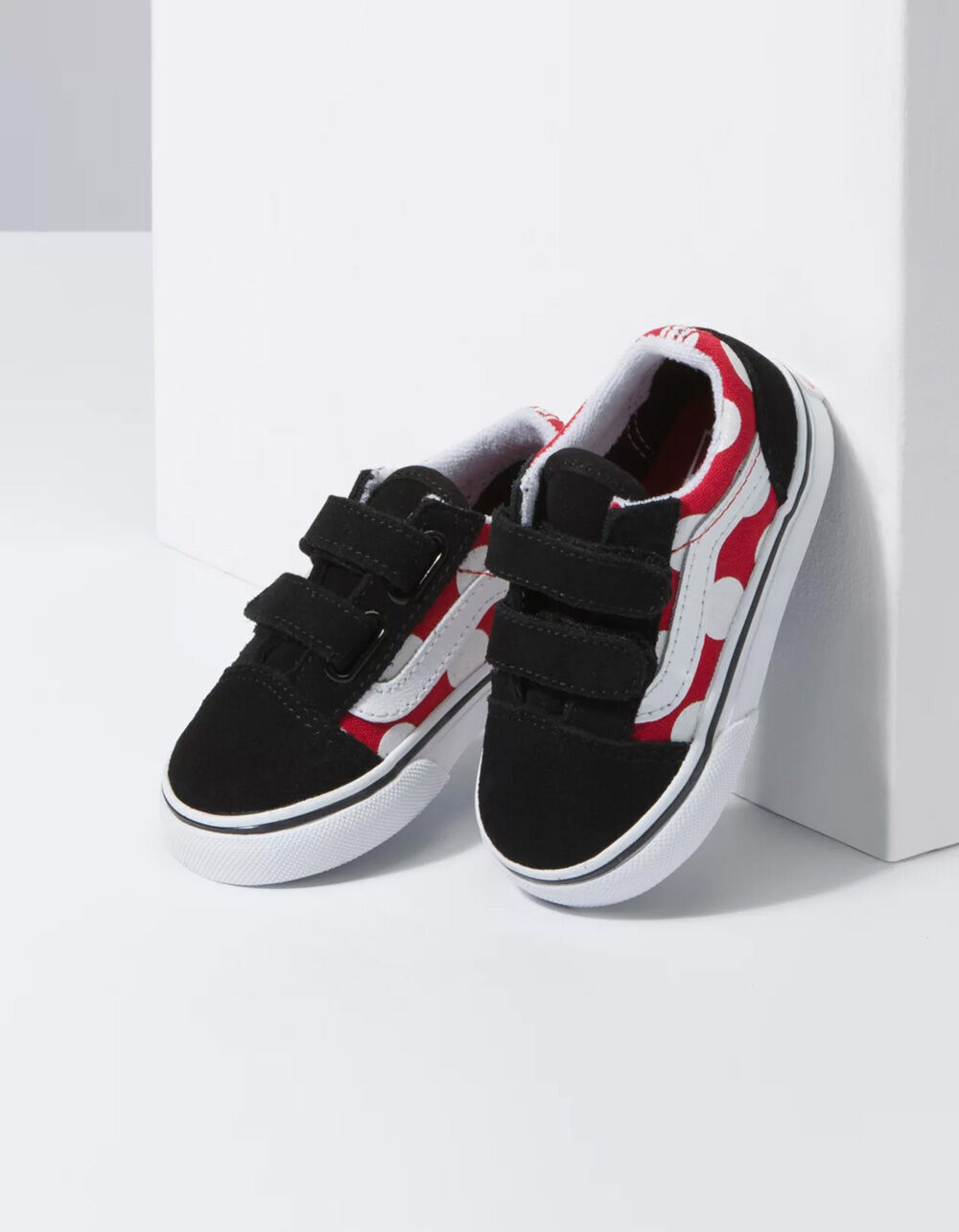 VANS Toddler Polka Dot Old Skool Velcro 