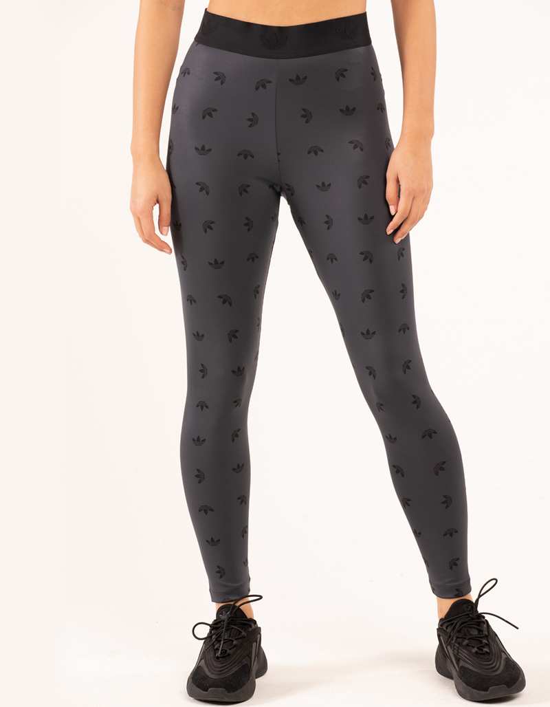 ADIDAS Womens 7/8 High Waist Allover Print Leggings image number 1