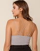 FREE PEOPLE Ilektra Gray Bralette image number 3