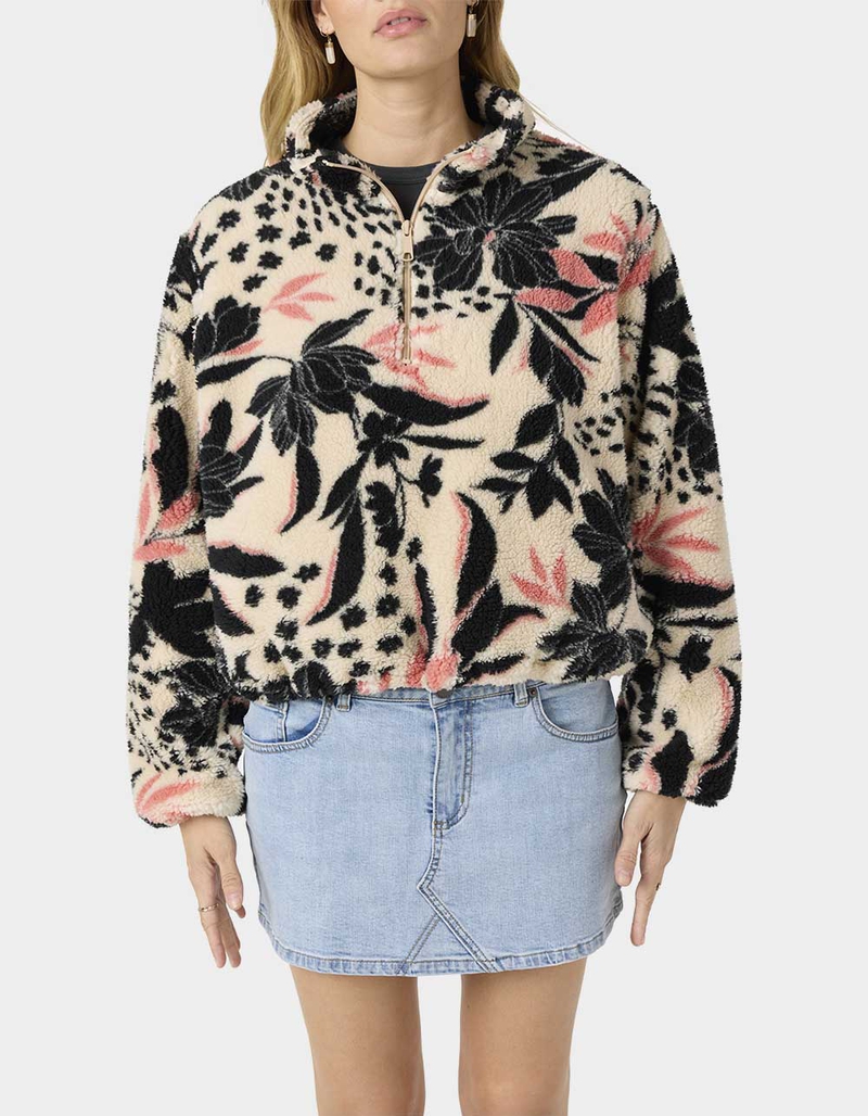 O'NEILL Kacey High Pile Fleece Womens Pullover Jacket image number 2