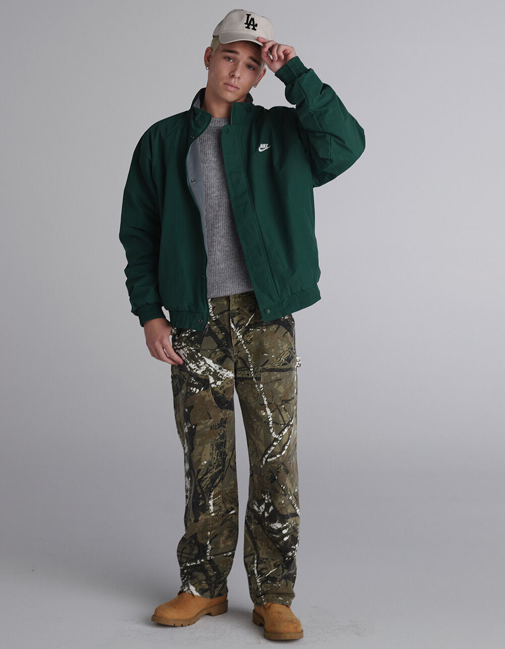 NIKE Club Futura Mens Jacket - DK GREEN | Tillys