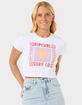 RIP CURL Cala Womens Baby Tee image number 1