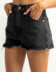 ABRAND JEANS High Rise Womens Relaxed Denim Shorts image number 2