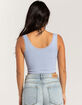 FULL TILT Seamless Lace Trim Womens Tank Top image number 4