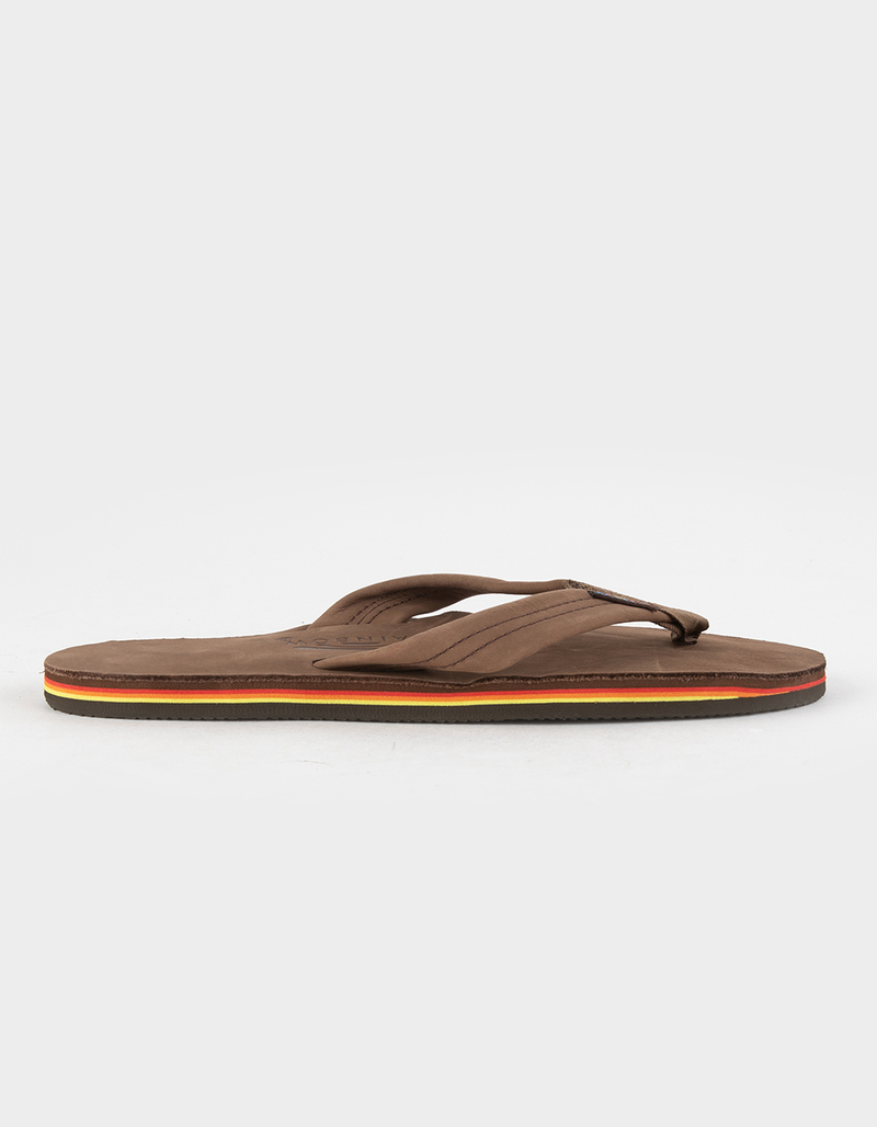 RAINBOW Premier Leather Mens Flip Flops image number 1