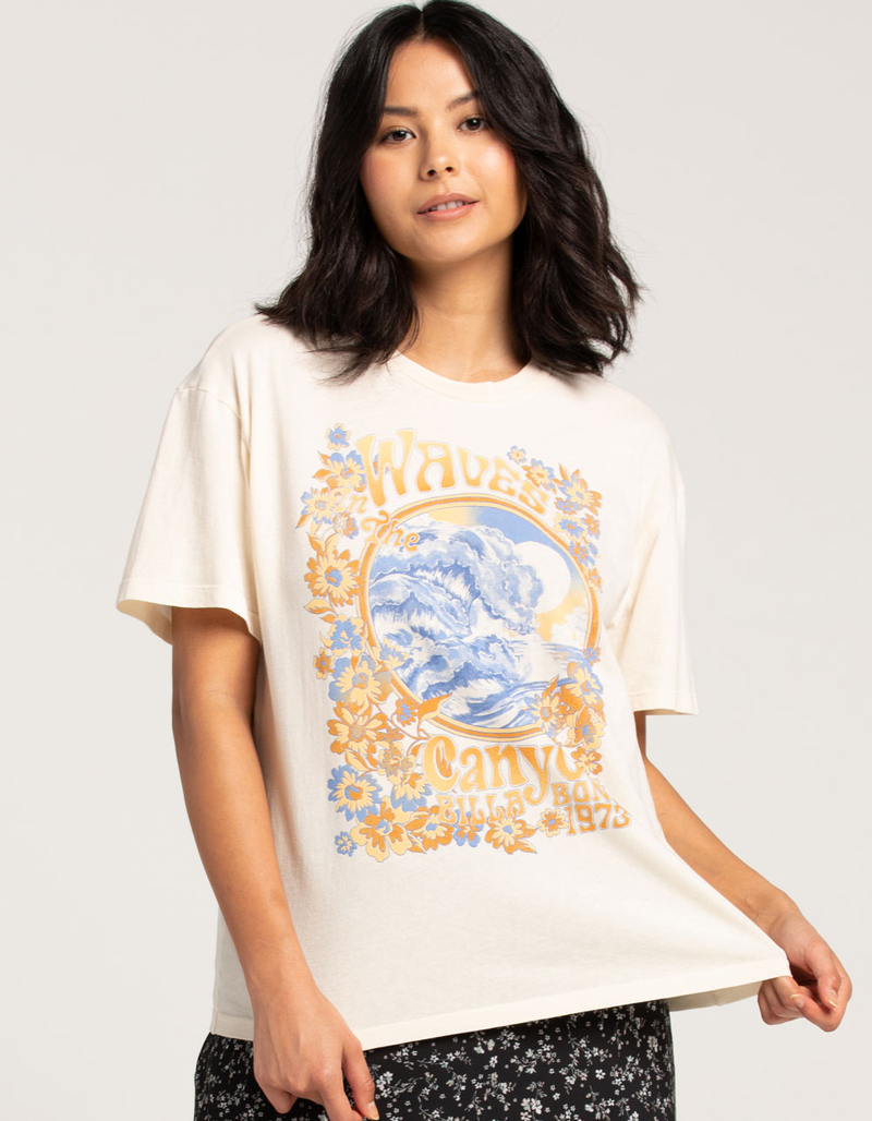 BILLABONG Canyon Waves Womens Oversized Tee image number 0