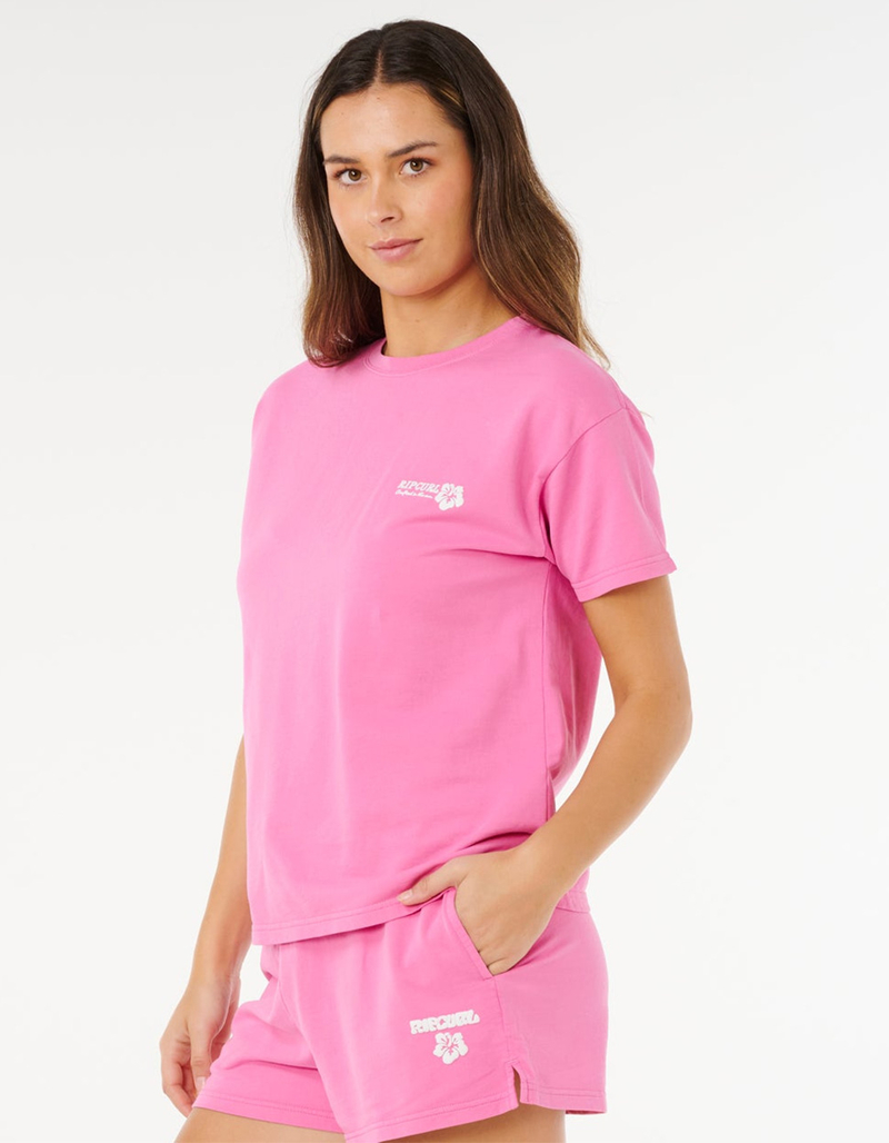 RIP CURL Surf Puff Party Pack Womens Relaxed Tee image number 3
