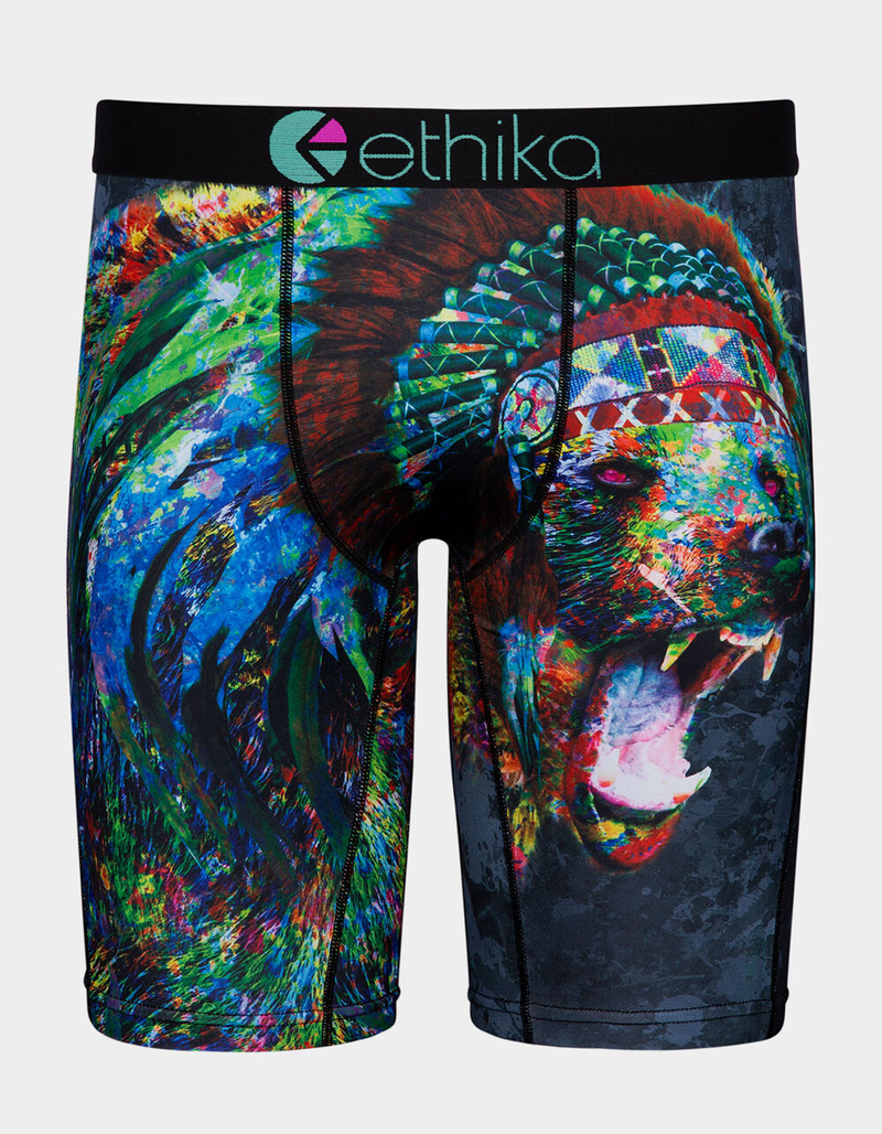 ETHIKA Native Grizzly Staple Boys Boxer Briefs image number 0