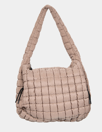 KATYDID Oversized Quilted Hobo Tote Bag Primary Image