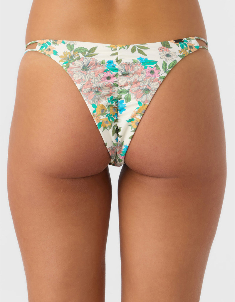 O'NEILL Cara Floral Bondi Skimpy Bikini Bottoms image number 4