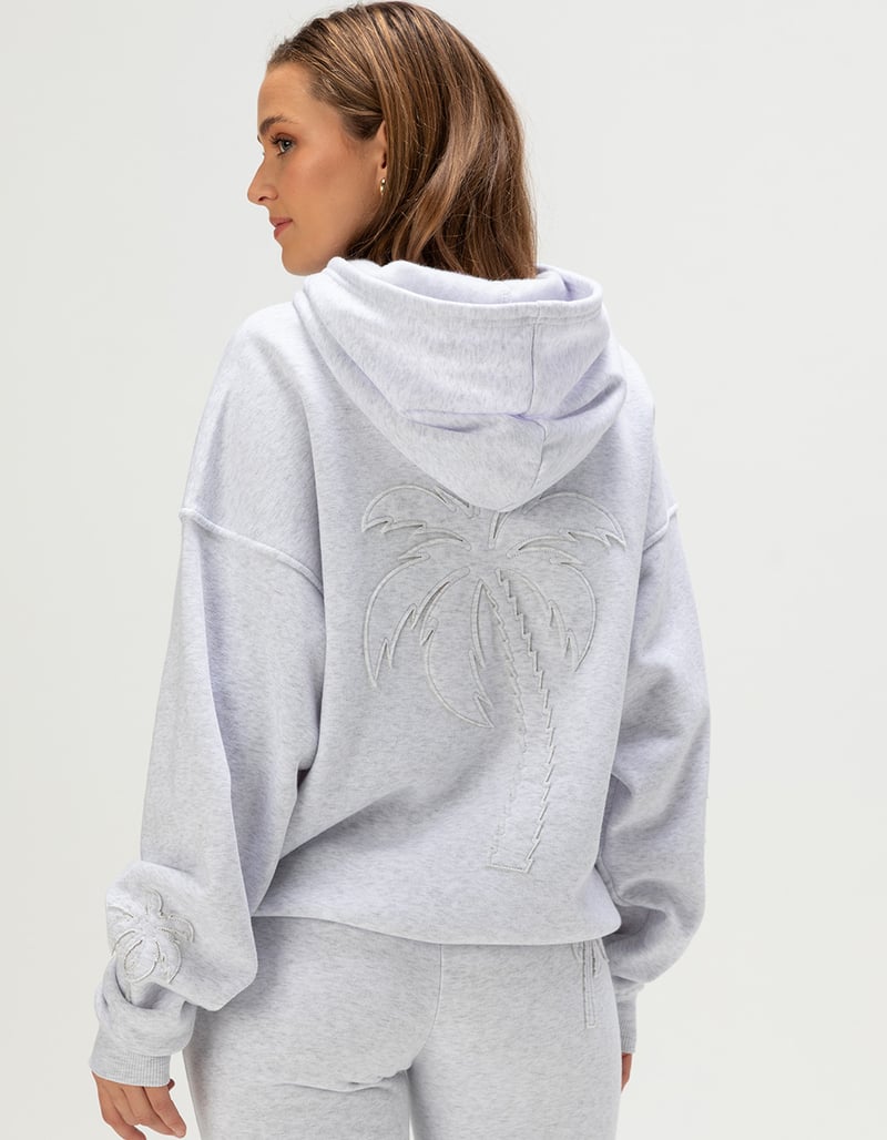 FULL TILT Palm Applique Womens Hoodie image number 1