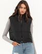 RSQ Puffer Womens Crop Vest image number 2