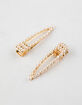 FULL TILT 2 Piece Small Pearl Hair Clips image number 1