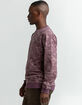 RSQ Acid Wash Crewneck Mens Sweatshirt image number 3