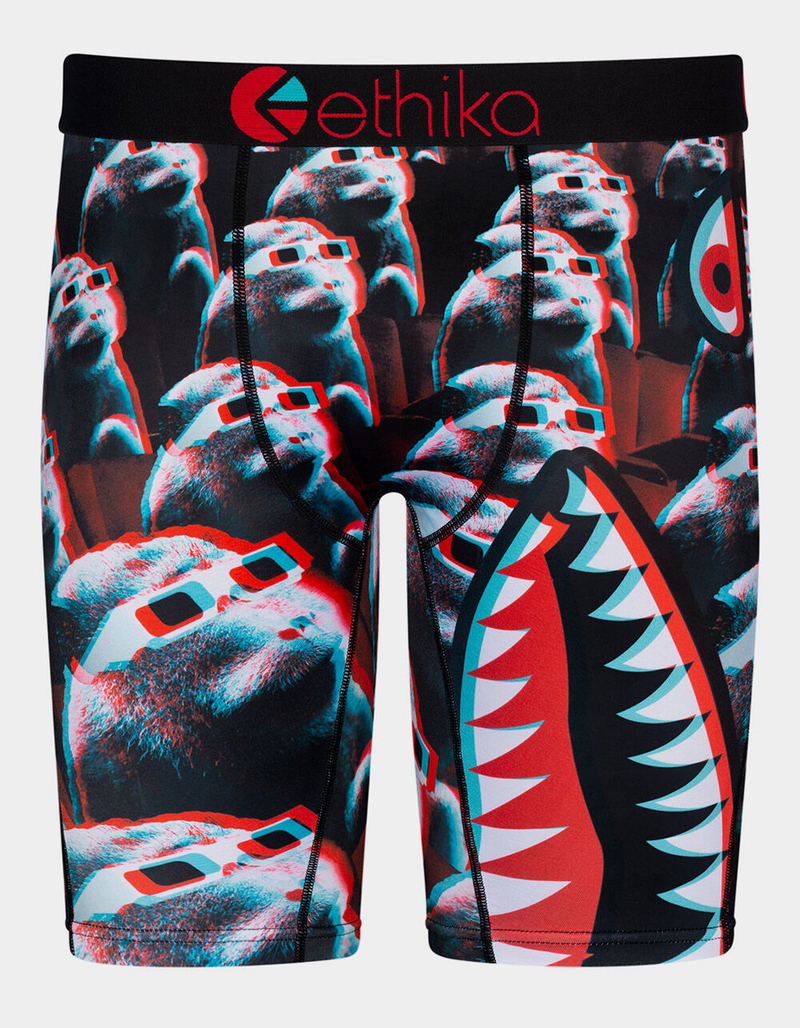ETHIKA Bomber Business 3D Boys Boxer Briefs image number 0