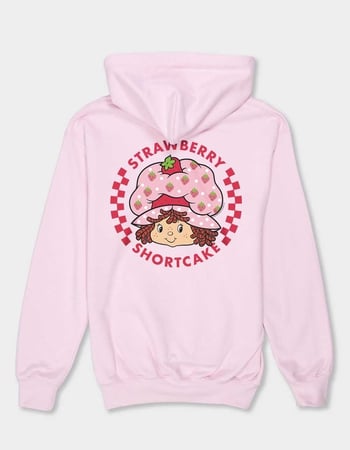 STRAWBERRY SHORTCAKE Circle Checkers Unisex Kids Hoodie Alternative Image